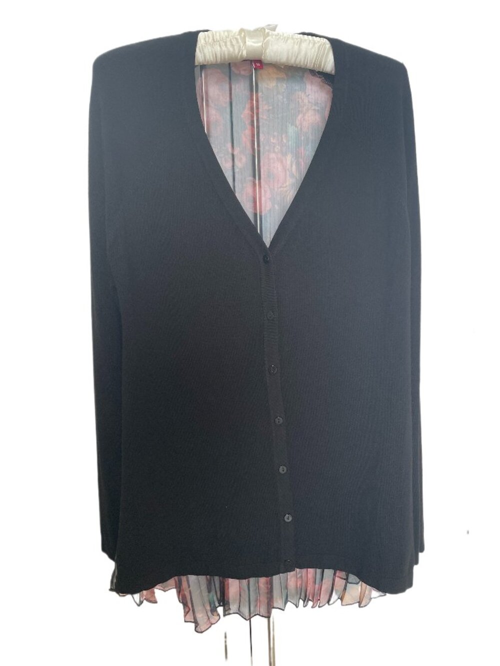 Black cardigan, size M,  brend WoolStreet